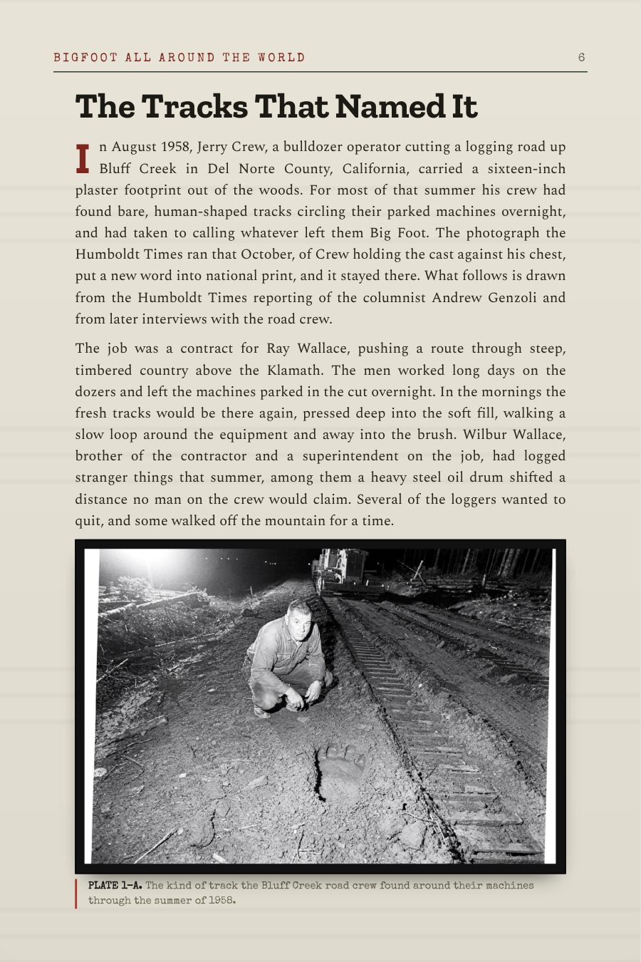 Chapter 1, The Tracks That Named It